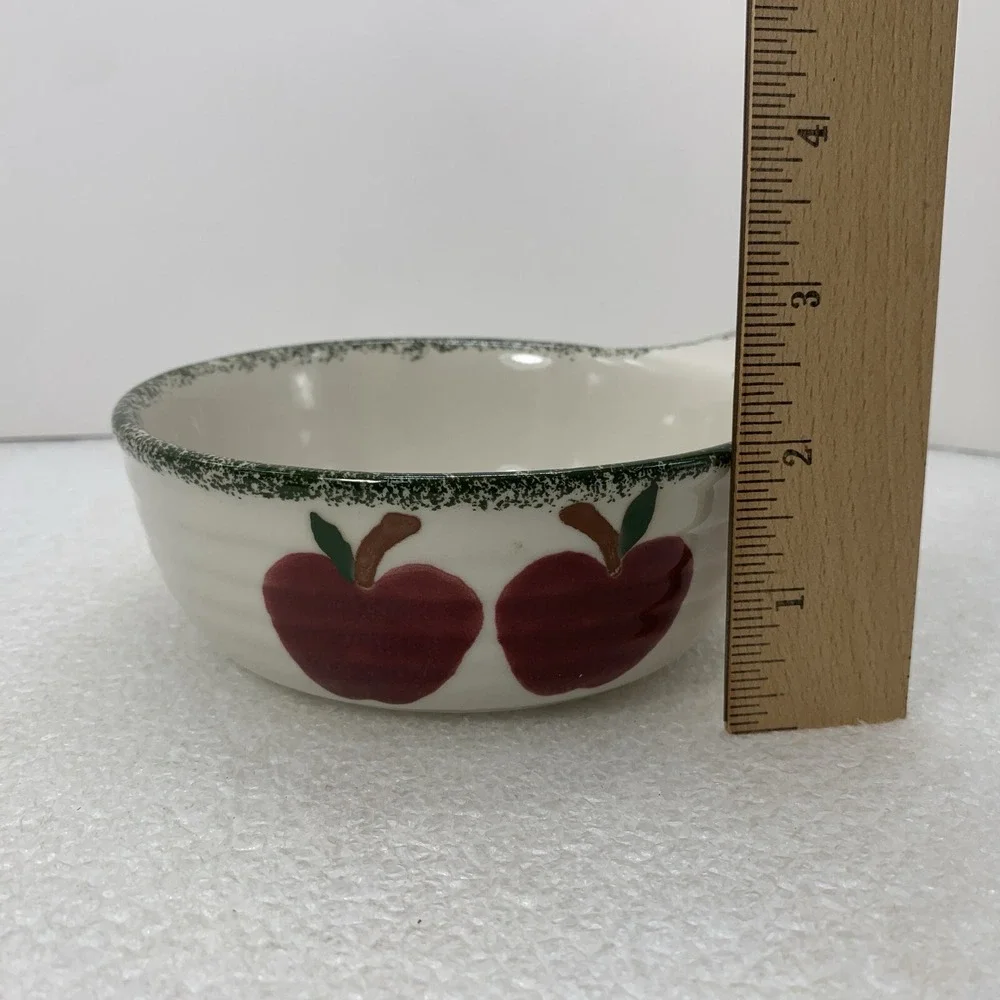 Vintage Alco Industries‎ Apple Baking Dish Soup Bowl with Handle & Lids, 3pcs